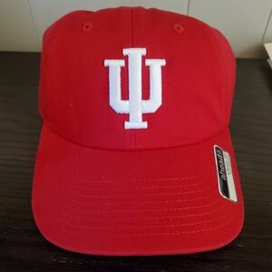 Indiana Hooisers Baseball Cap with White Logo